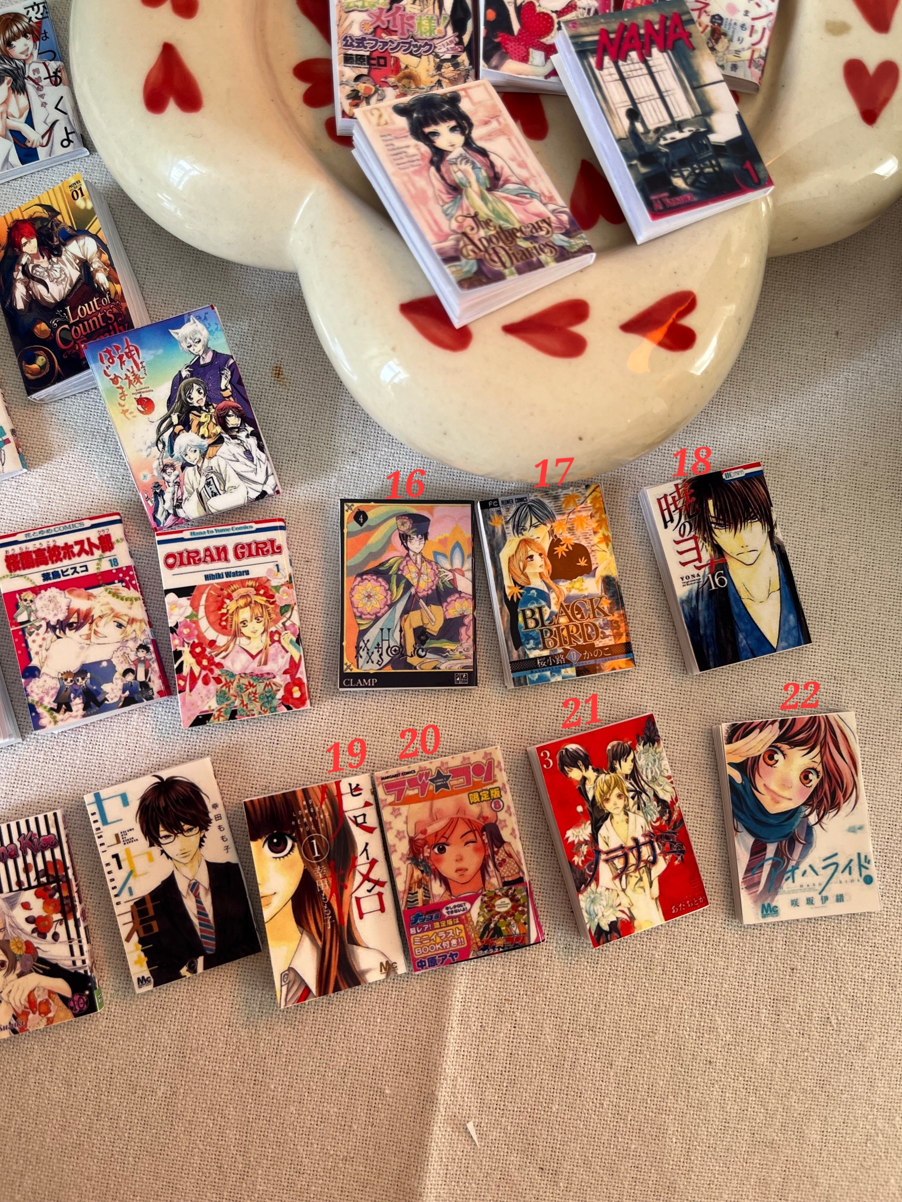 Manga Mini Books