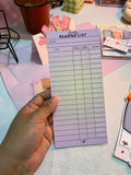 Reading List Card