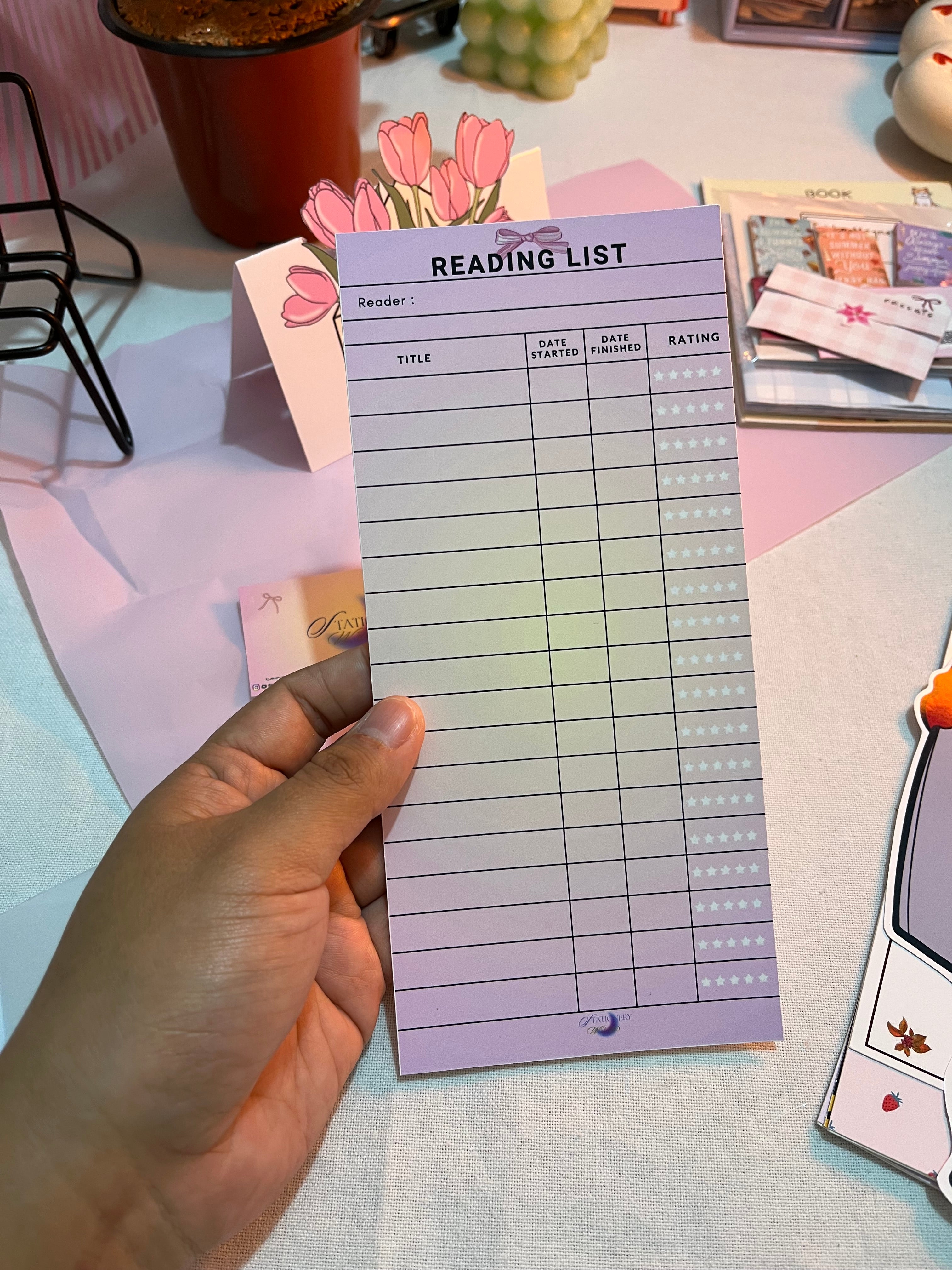 Reading List Card