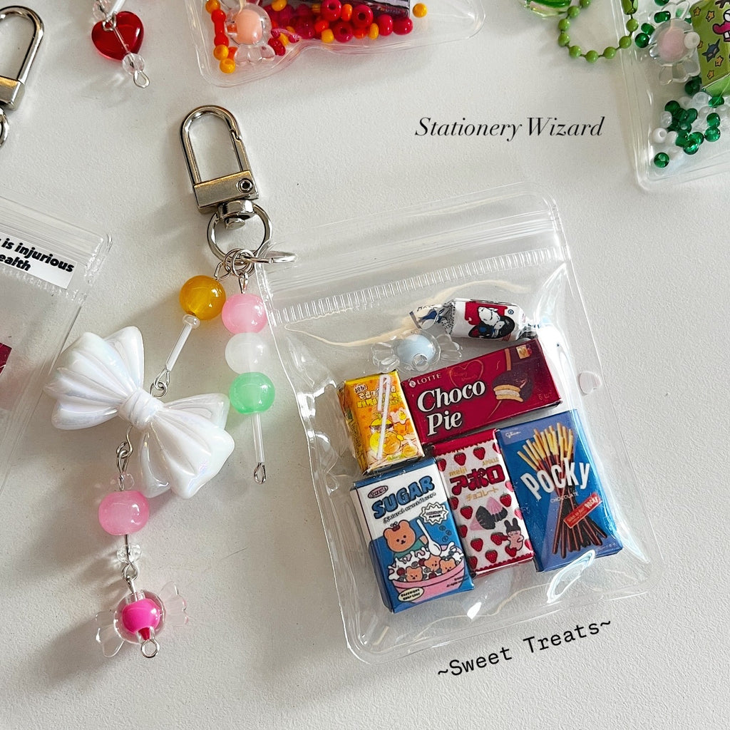Mini Snacks Keychain 🍡