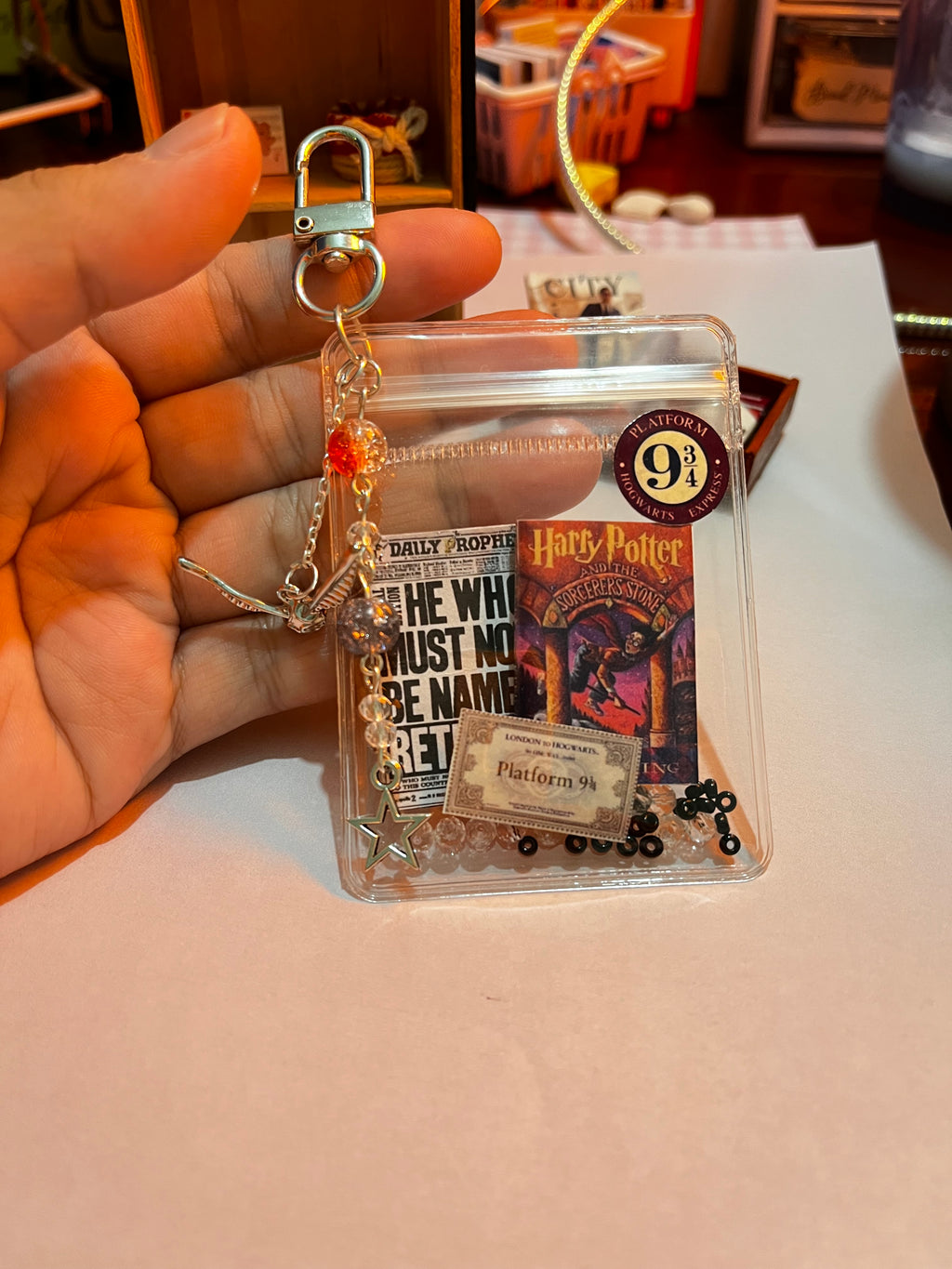 Sorcerer’s Stone Keychain