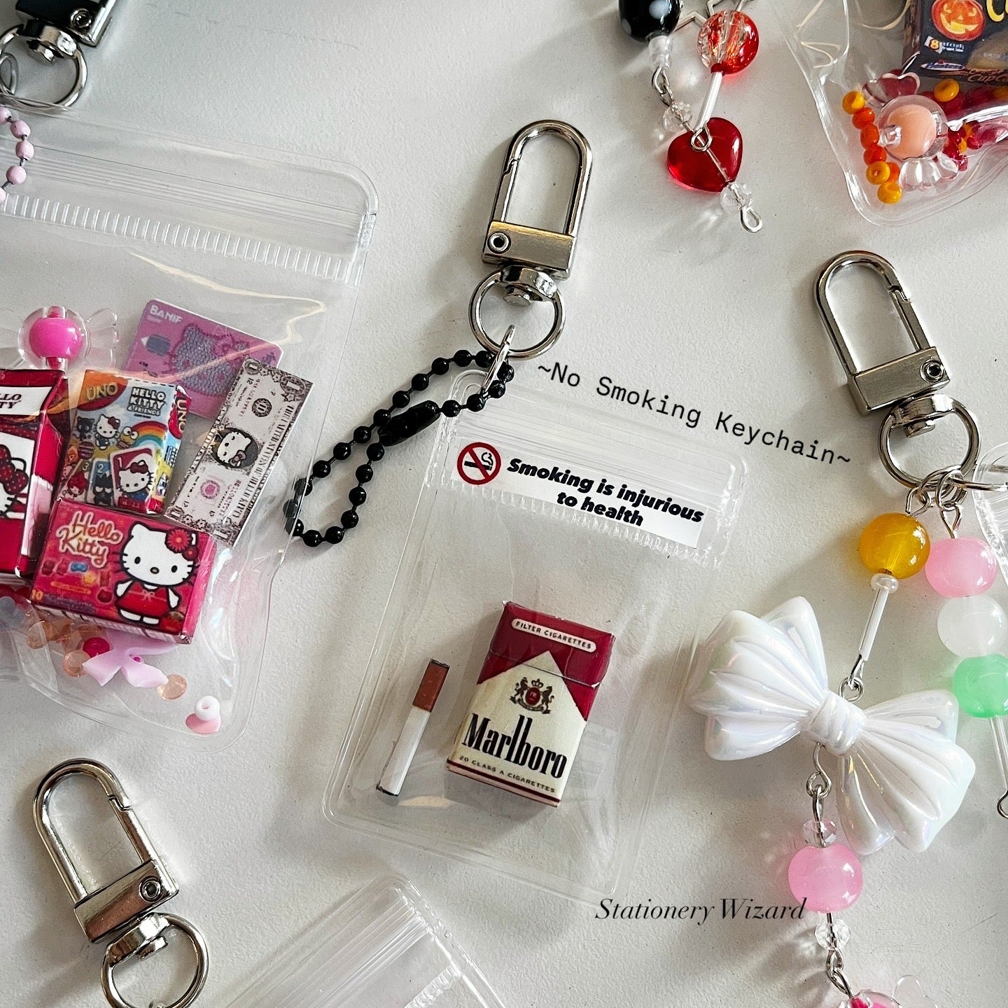 Mini Snacks Keychain 🍡
