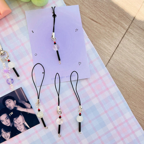 BTS Lightstick inspired phone charm💜