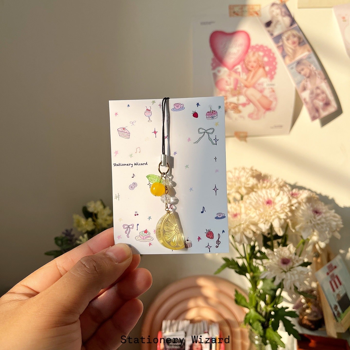 Lemon Phone Charm🍋