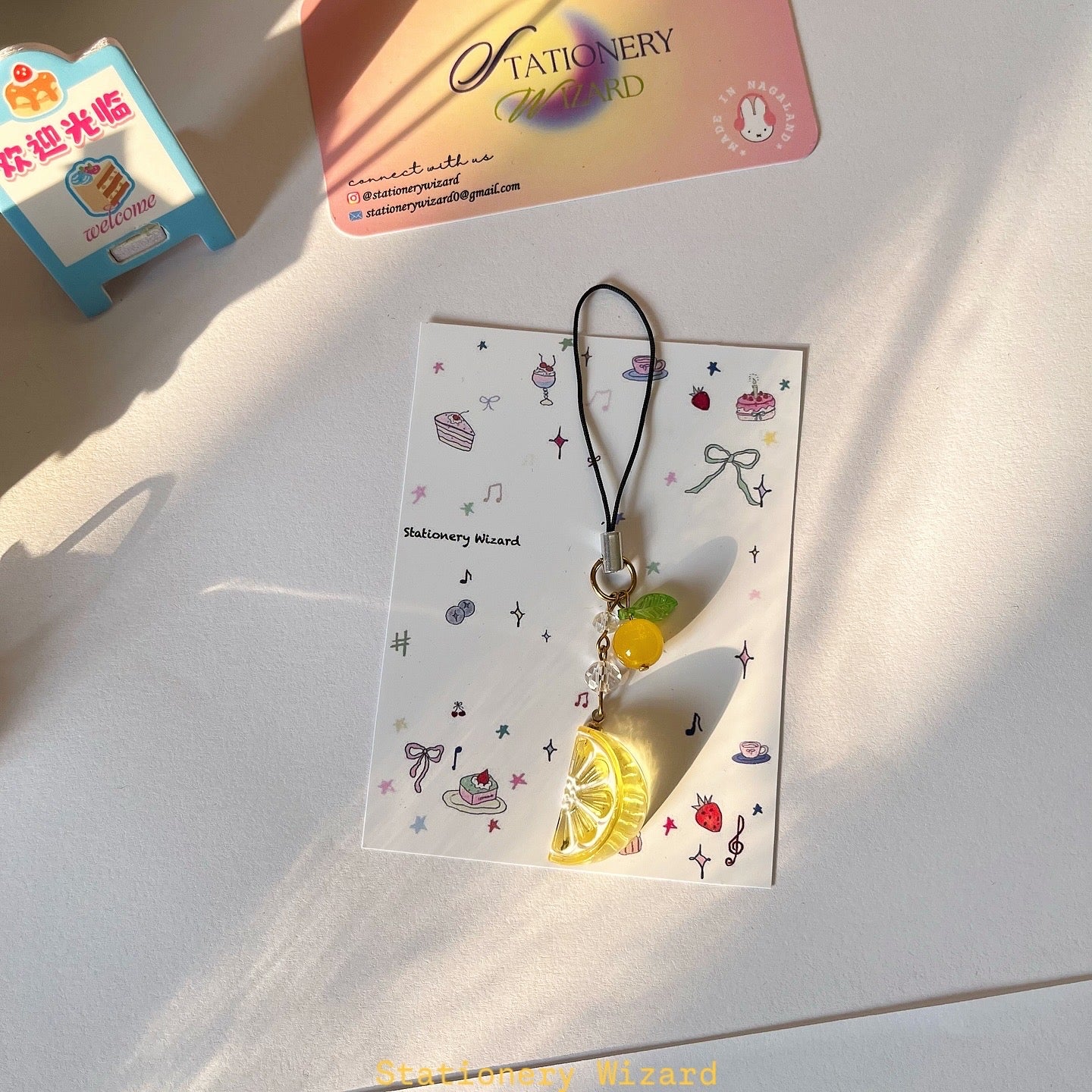 Lemon Phone Charm🍋