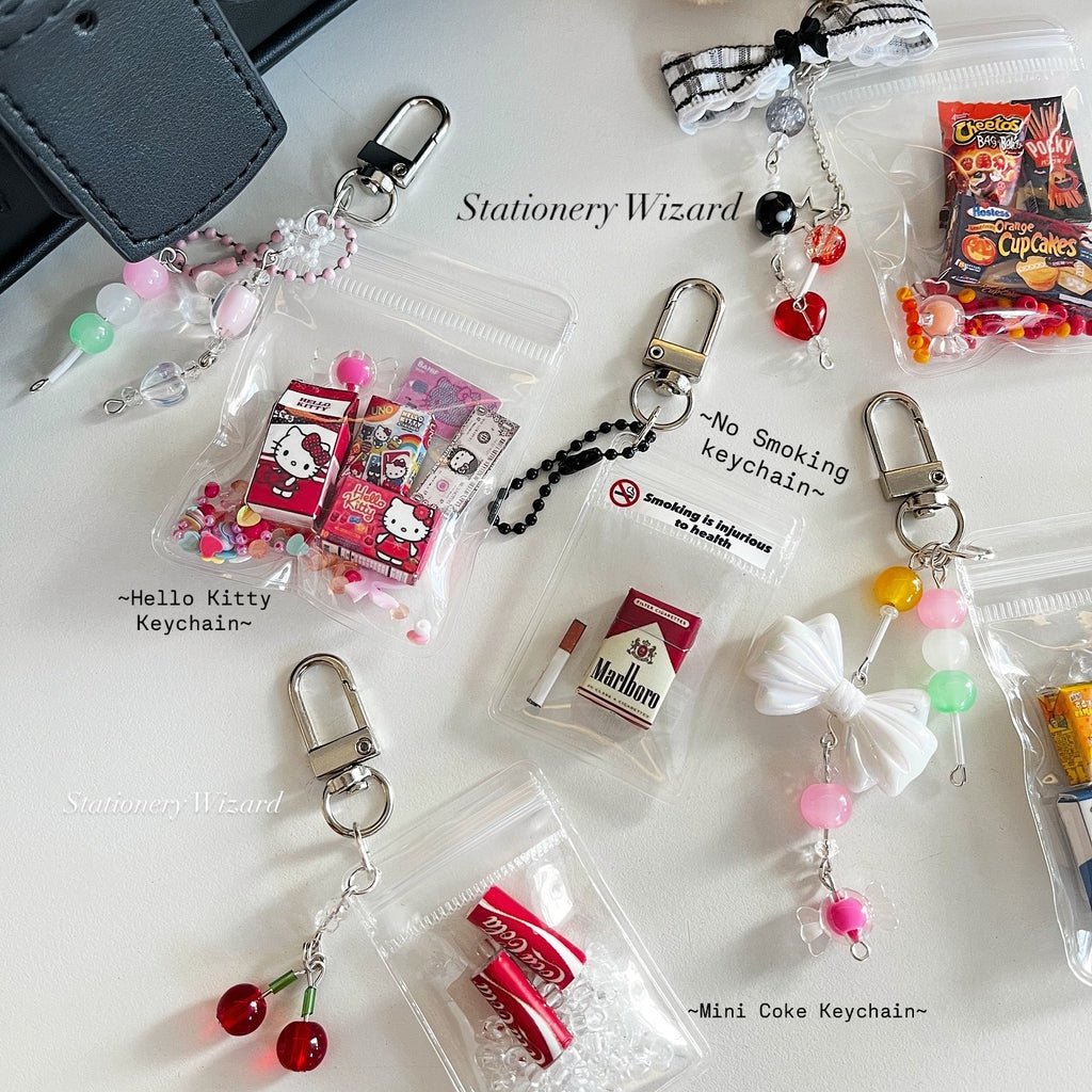 Mini Snacks Keychain 🍡