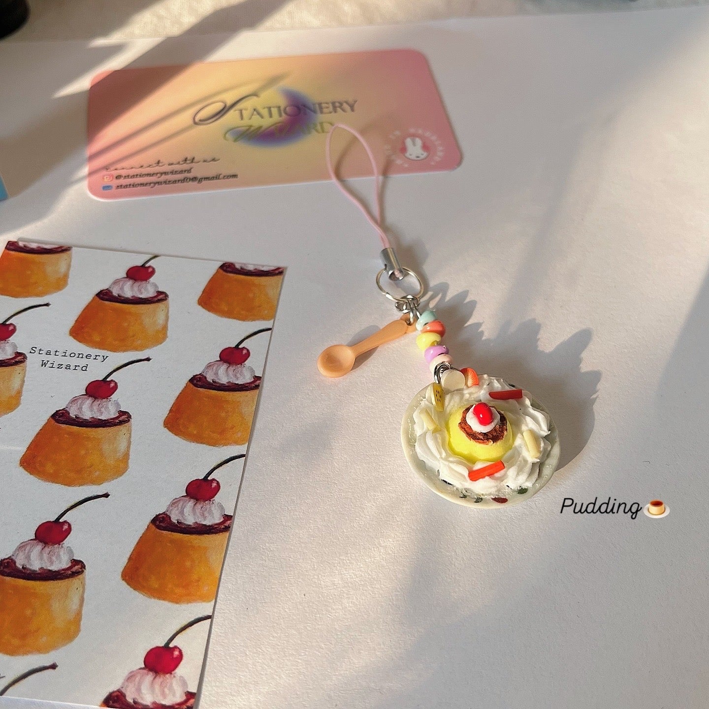 Pudding Phone Charm🍮