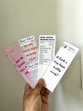 Bookmarks