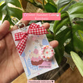 Sweet Summer Cake Keychain 🎂