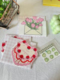 Cake and Floral Mini card