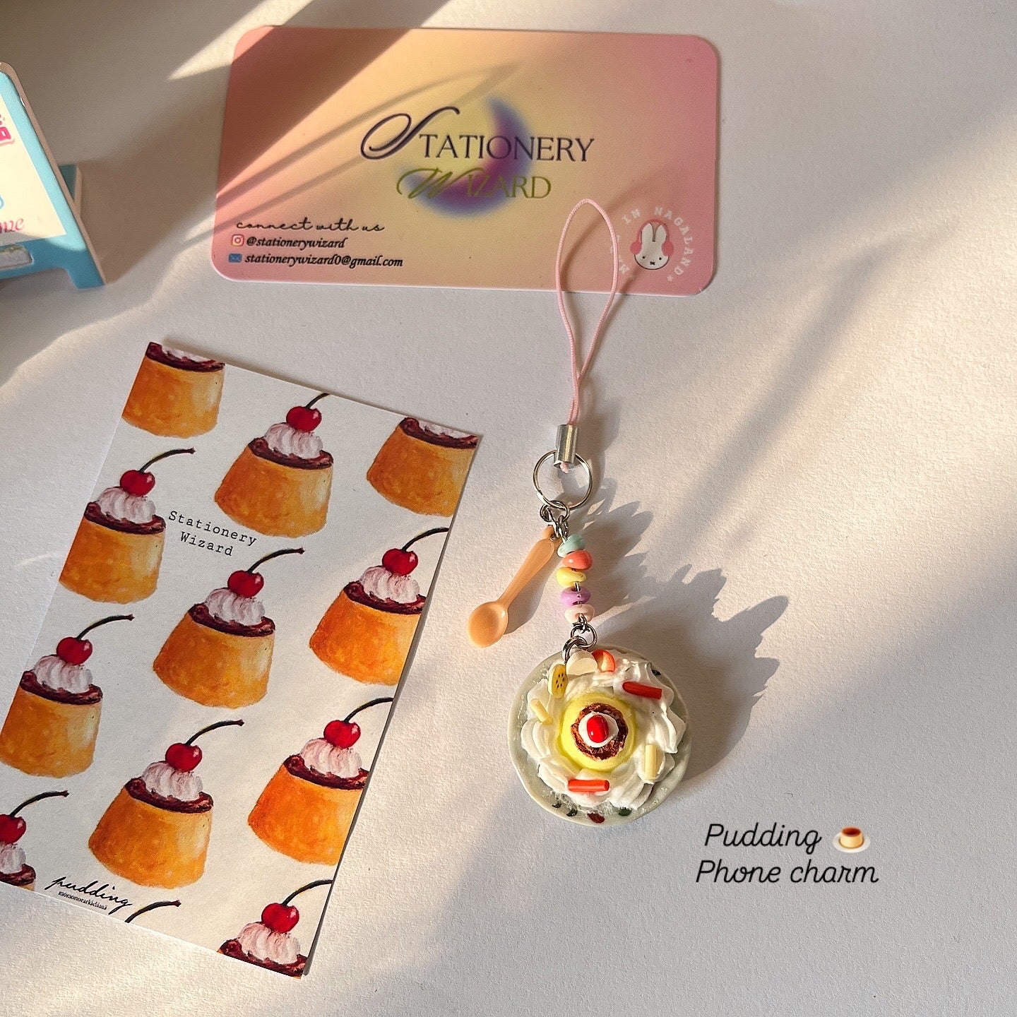 Pudding Phone Charm🍮