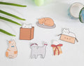 Purrfect coquette sticker pack