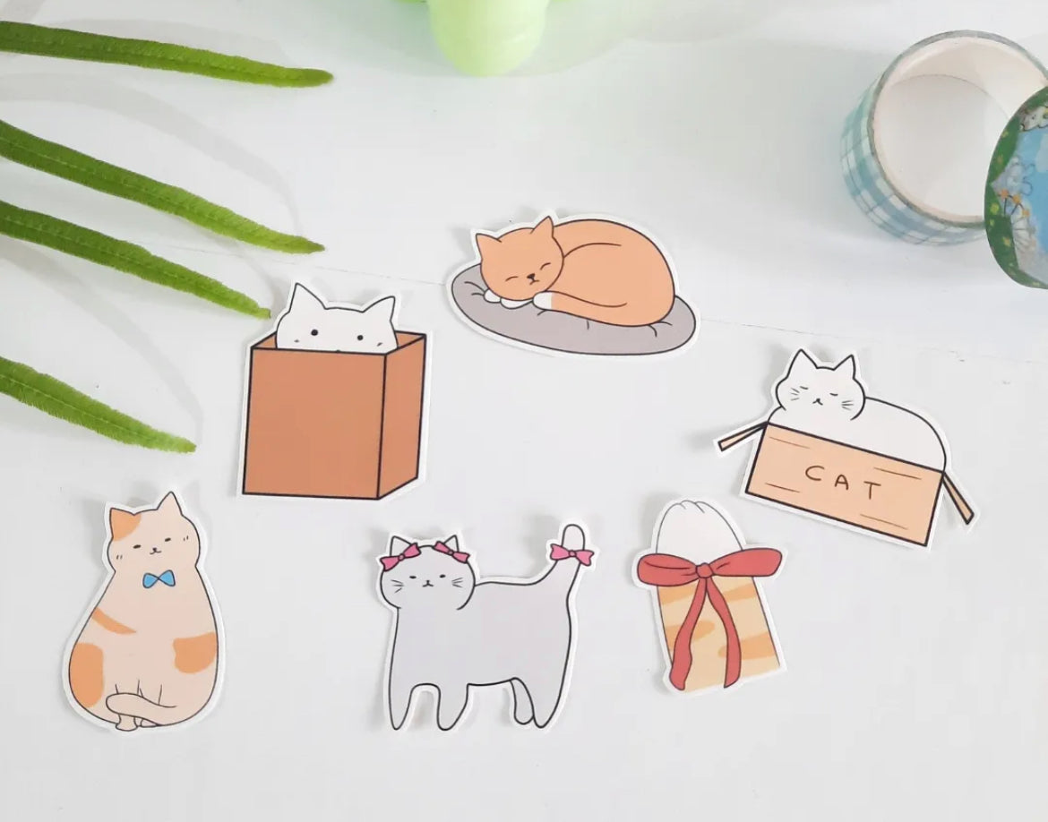 Purrfect coquette sticker pack