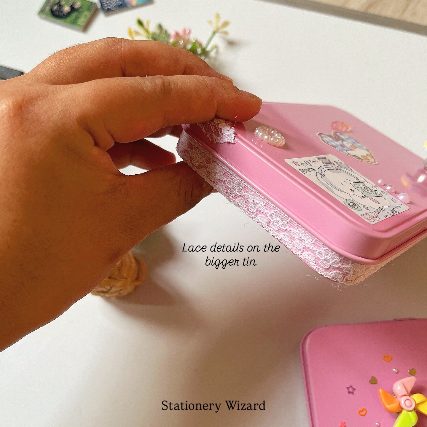 Pink Tin Box🌸💌