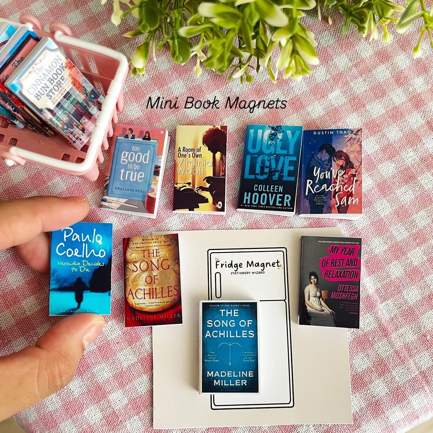 Mini Book Magnets