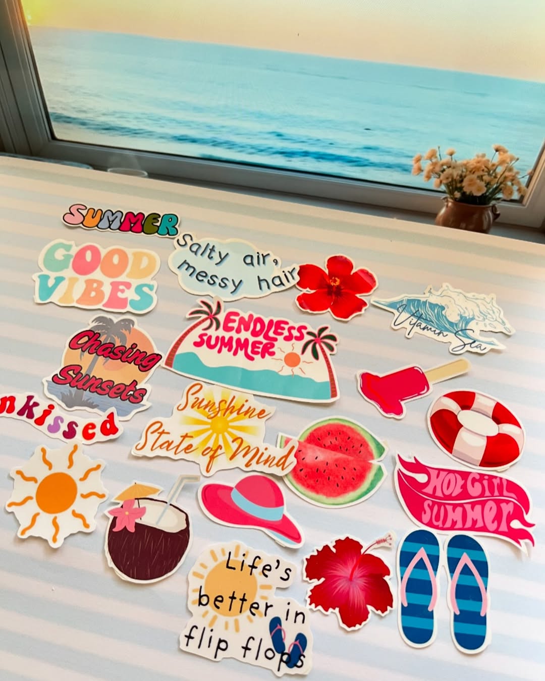 Summer hues sticker pack