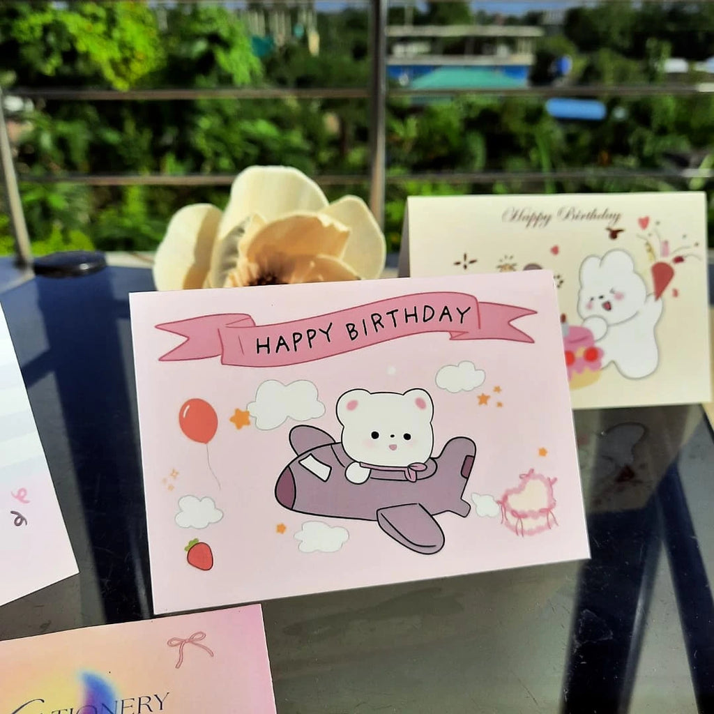 Mini greetings cards