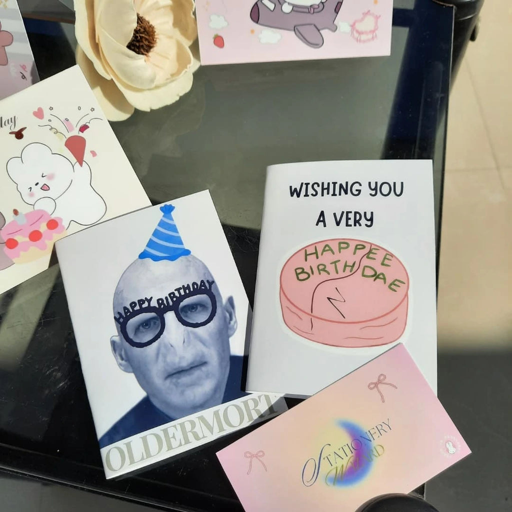Mini greetings cards