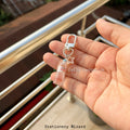 Daily hydration keychain