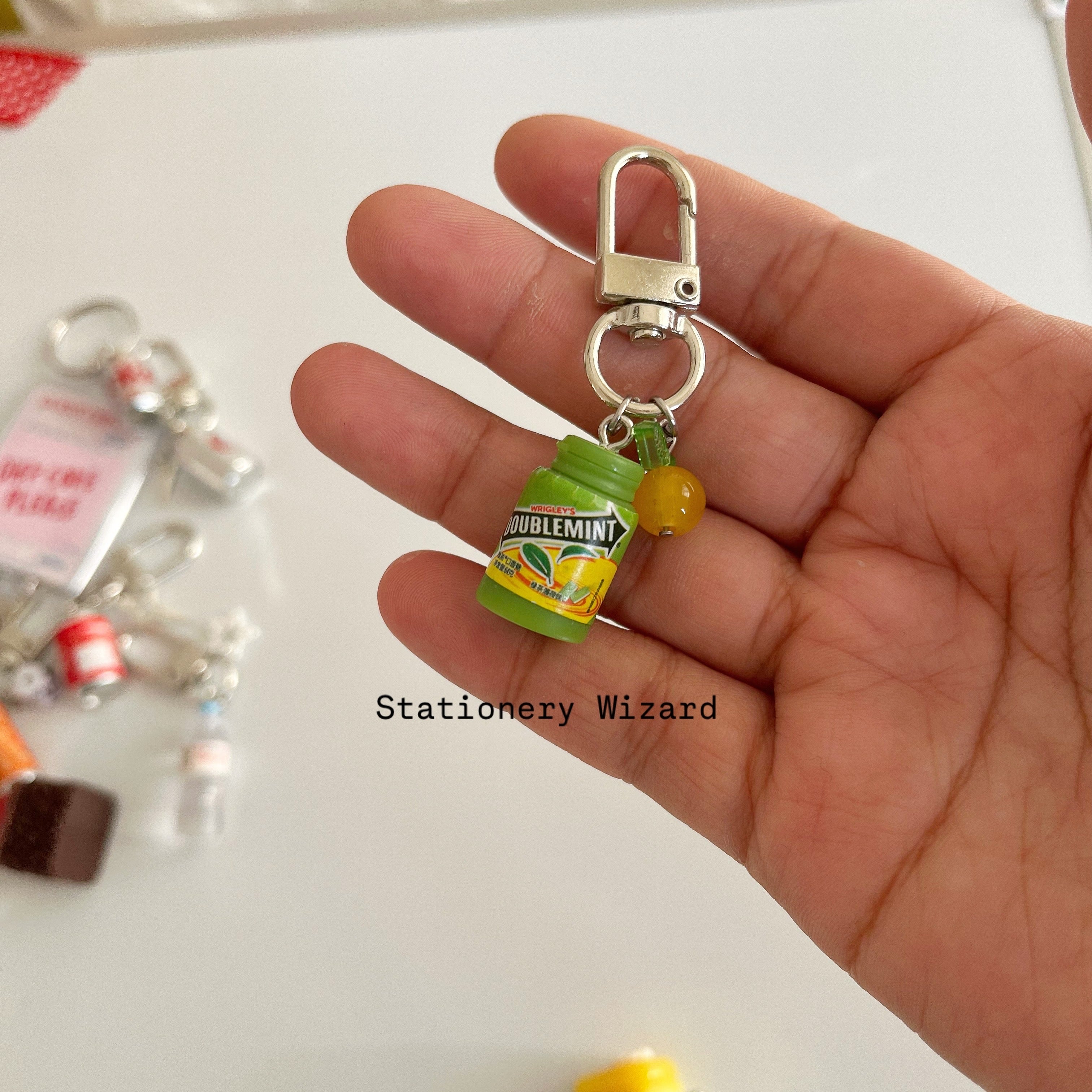 Double mint keychain