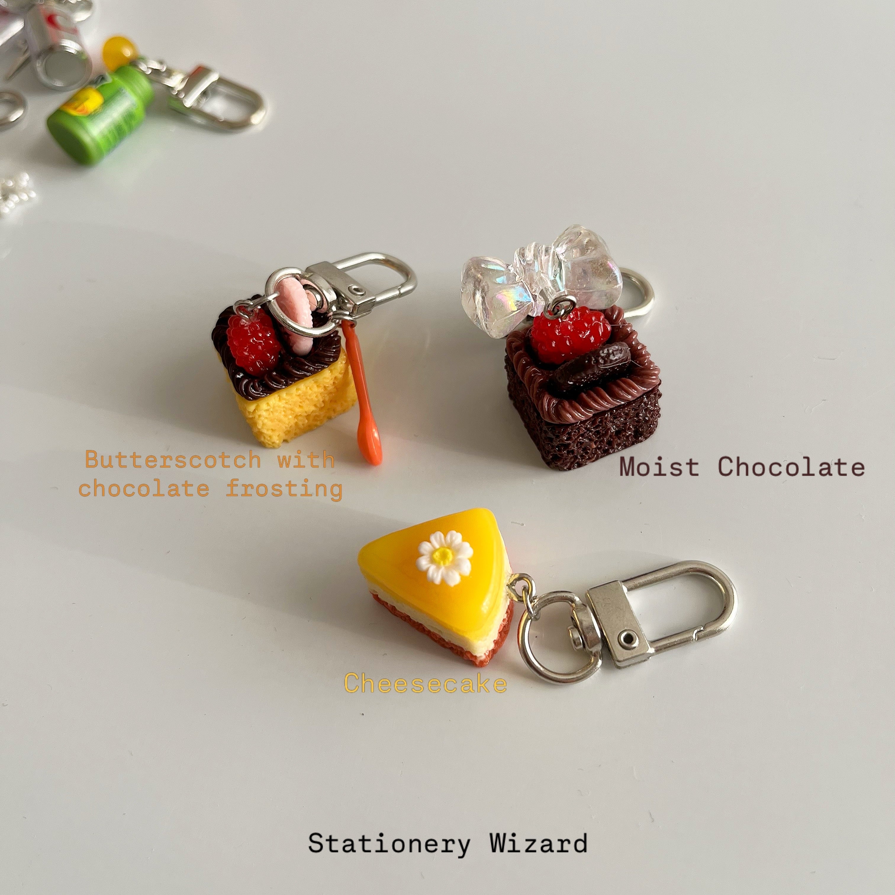 Cake Keychains 🍰🧁🎂