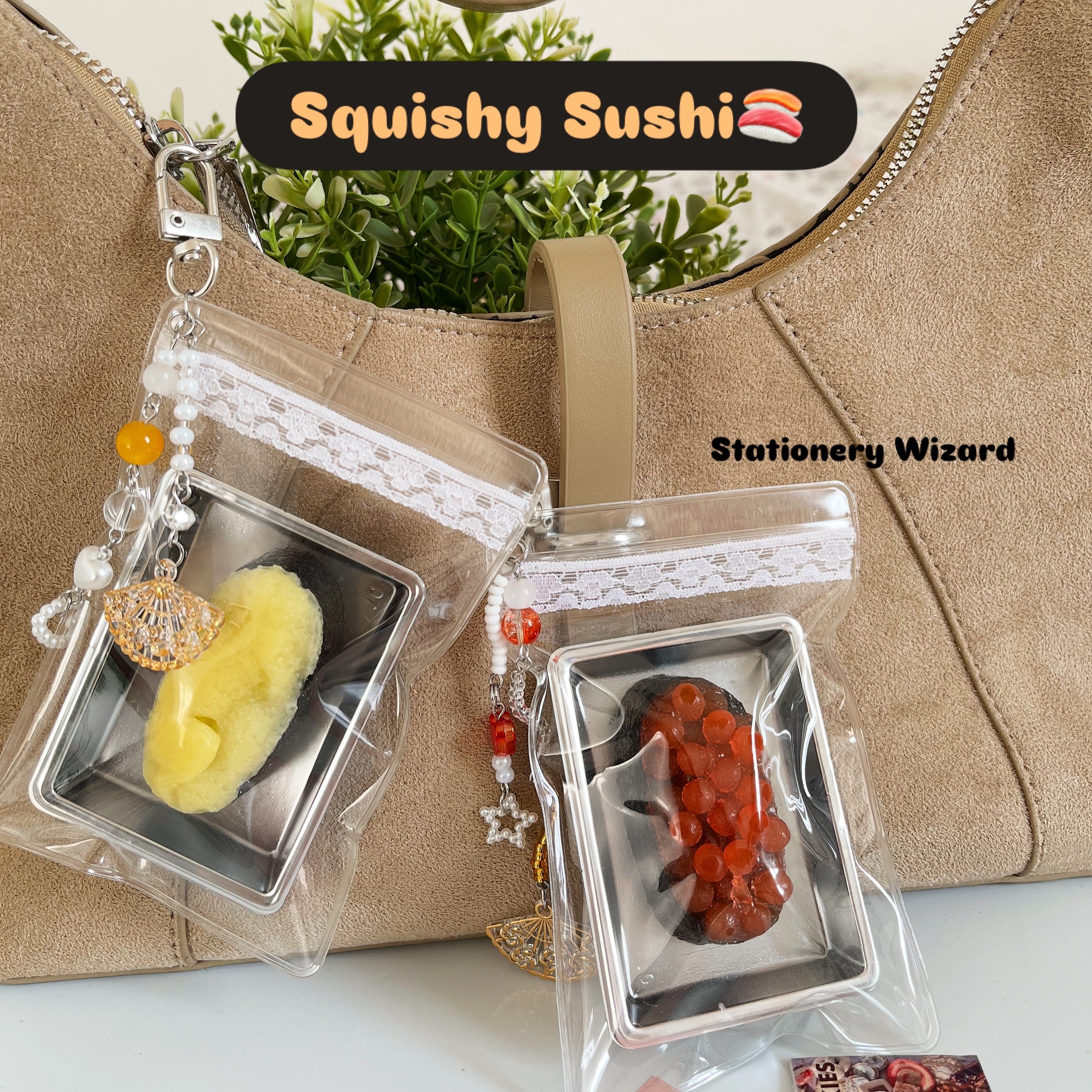 Squishy keychain 🍣