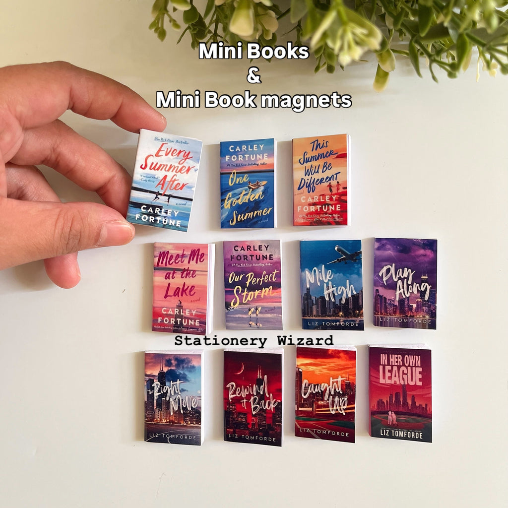 Mini book Magnets- Carley fortune and Liz tomforde