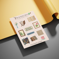 Bookworm Sticker Sheet