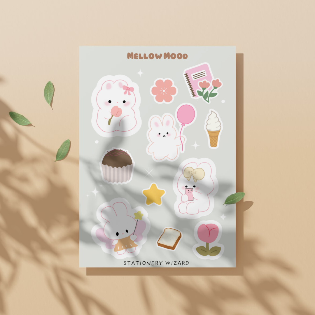 Mellow Mood Sticker Sheet