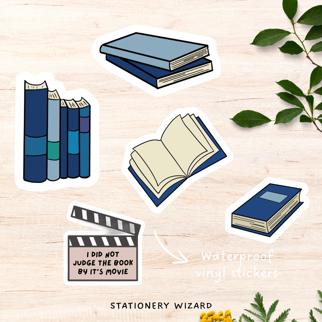 Color coded book Stickers