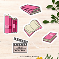Color coded book Stickers